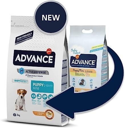 Advance Puppy Tavuklu ve Pirinçli Küçük Irk Yavru Köpek Maması 3 KG