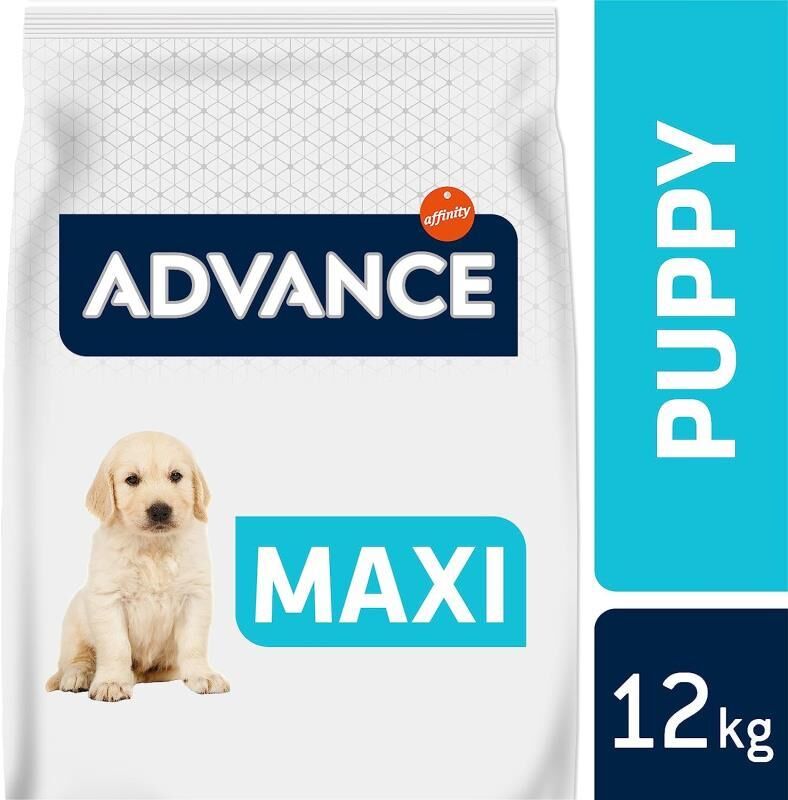 Advance Puppy Protect Maxi Tavuklu Büyük Irk Yavru Köpek Maması 12 KG