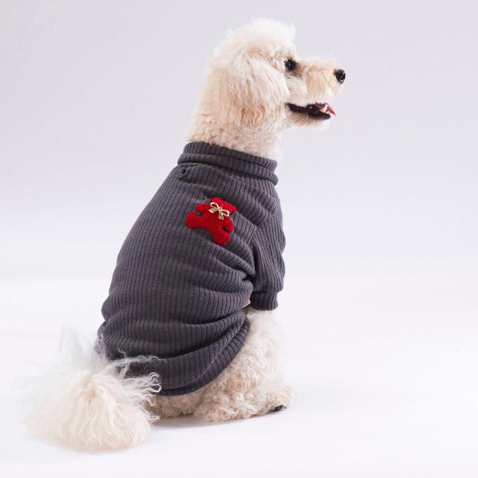 Pawstar Antrasit Turtleneck Sweat XL