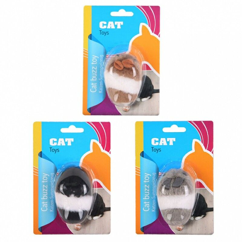 Eastland Titreyen Peluş Fare Kedi Oyuncağı 8cm