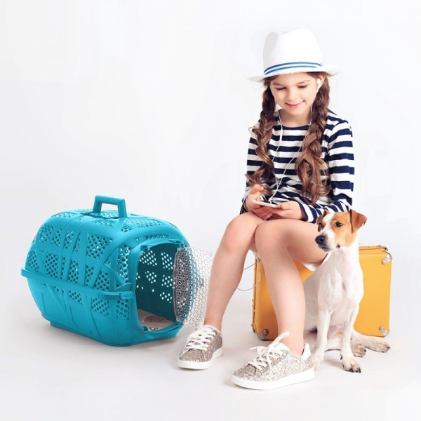 Imac Carry Sport Evcil Hayvan Taşıma Çantası Mavi 48,5x34x32cm - 2