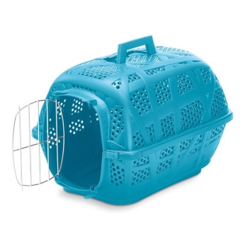 Imac Carry Sport Metal Kapılı Evcil Hayvan Taşıma Çantası Mavi 48,5x34x32cm - 2