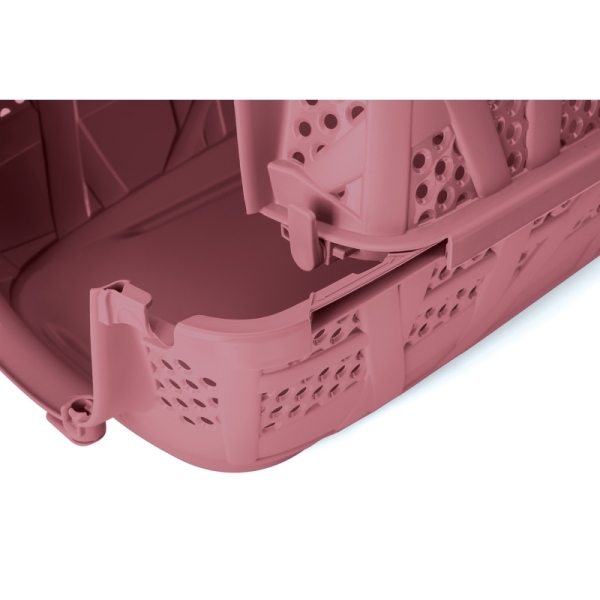 Imac Carry Sport Metal Kapılı Evcil Hayvan Taşıma Çantası Pembe 48,5x34x32cm - 4