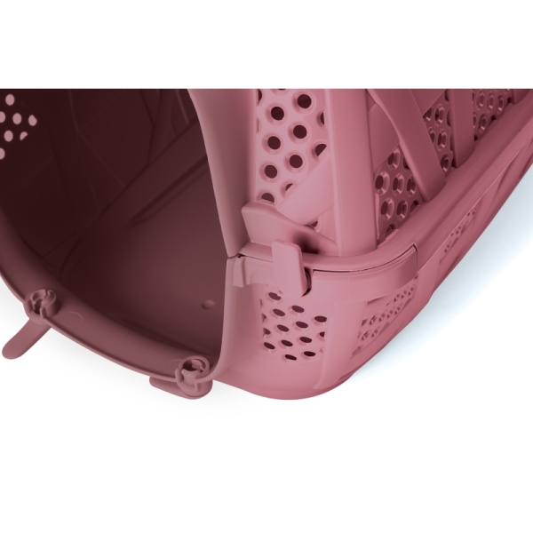 Imac Carry Sport Metal Kapılı Evcil Hayvan Taşıma Çantası Pembe 48,5x34x32cm - 3