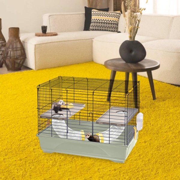 Imac Ferret Flat Gelincik Kafesi 80x48,5x60,5cm - 2