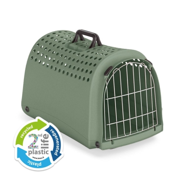 Imac Lınus 2nd Lıfe Evcil Hayvan Taşıma Çantası Yeşil 52,5x32x34,5cm - IMAC