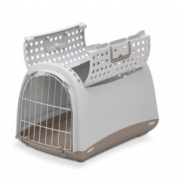 IMAC Linus Cabrio Kedi ve Köpek Taşıma Çantası Gri 50x32x34,5 Cm - IMAC