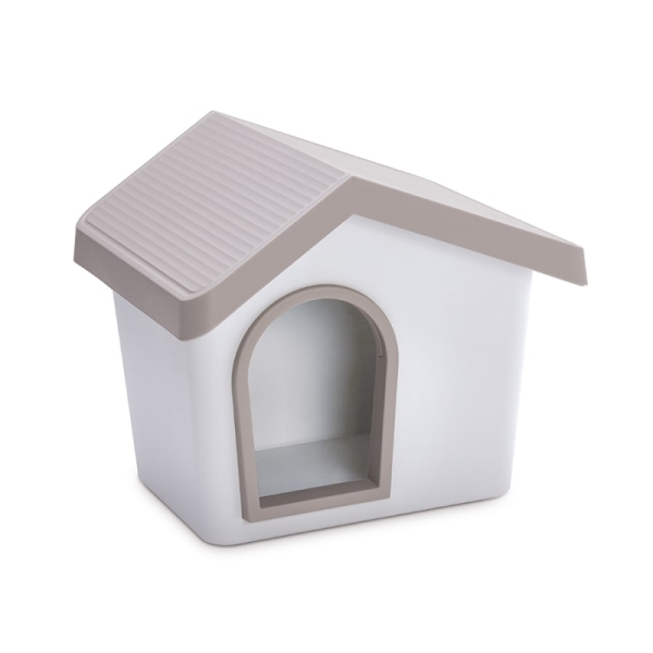 Imac Zeus 50 Evcil Hayvan Evi Bej/beyaz 53x46x47,6cm - IMAC