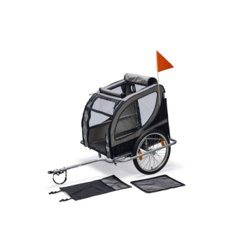 Karlıe Köpek Ve Kedi İçin Bisiklet İçin Taşıma Römorku (136x92x90) - 1