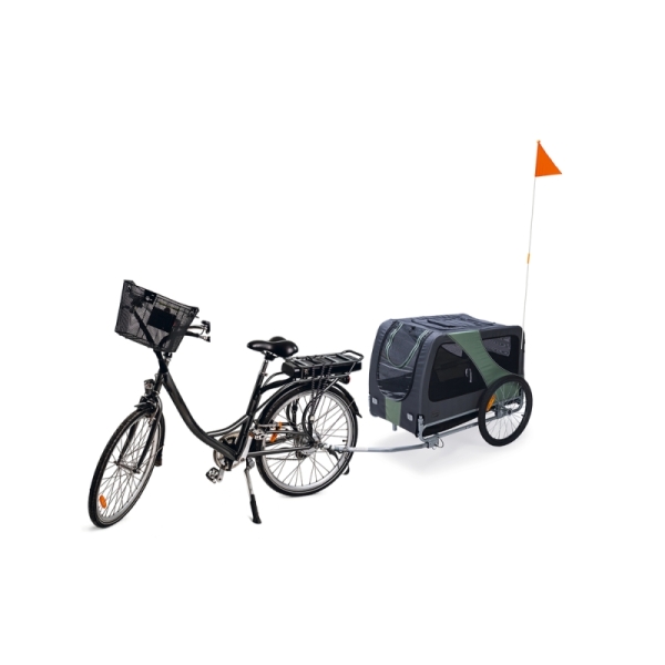 Karlıe Köpek Ve Kedi İçin Bisiklet İçin Taşıma Römorku (152x74x84) - 2