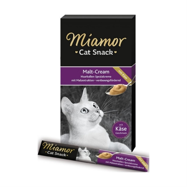 Miamor Cream Malt-Peynir Sıvı Kedi Ödül Maması 15 Gr 6 Lı - 1