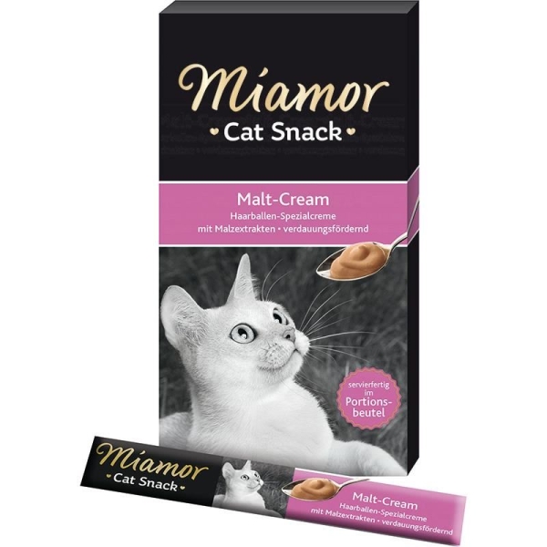 Miamor Cream Malt Sıvı Kedi Ödül Maması 15 Gr 6 Lı - 1
