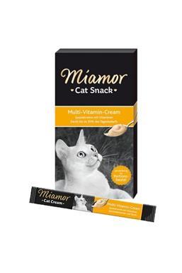 Miamor Cream Multivitamin Kedi Ödül Maması 15 Gr 6 Lı - Miamor