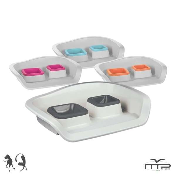 MP NEMBO İKİLİ SIÇRATMAYAN MAMA SU KABI - 