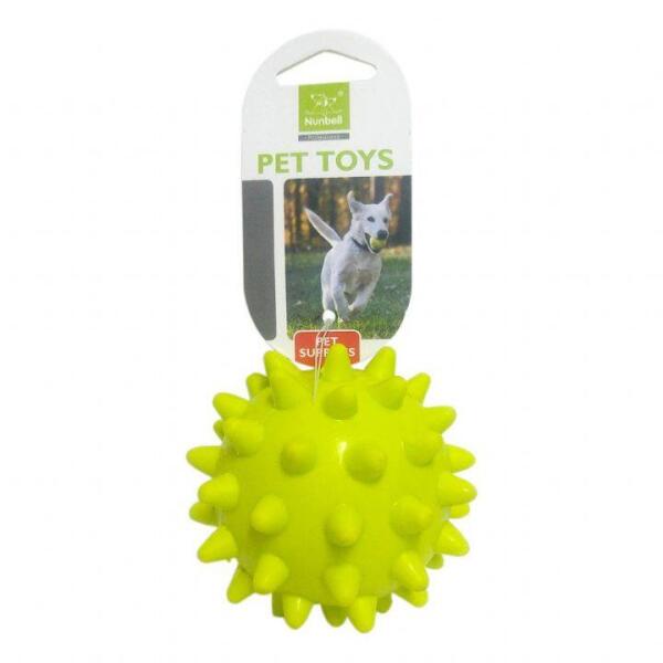 Nunbell Plastik Zilli Kirpi Top Yeşil - Nunbell