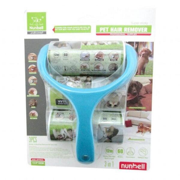 Nunbell Tüy Toplama Rulosu Yedekli Mavi - Nunbell