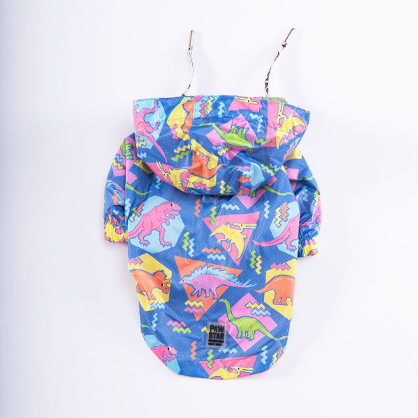 Pawstar Dinosaurum Büyük Irk Yağmurluk 4XL - 4