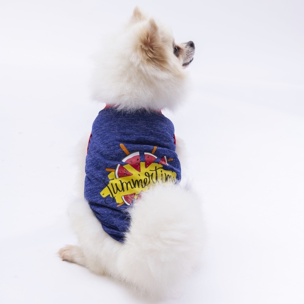 Pawstar Lacivert Summer Time Tişört L - Pawstar