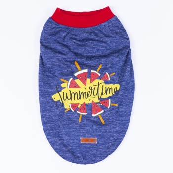 Pawstar Lacivert Summer Time Tişört L - 4
