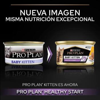 Pro Plan Baby Kitten Tavuklu Yavru Kedi Yaş Maması 85 Gr 12 Li - 2