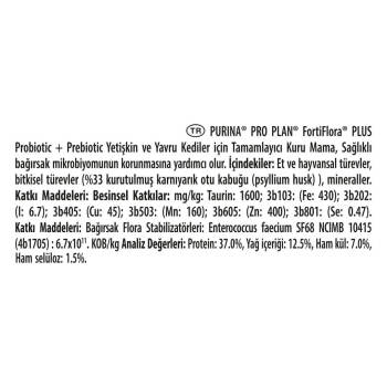 Pro Plan Fortiflora Plus Kedi - 4