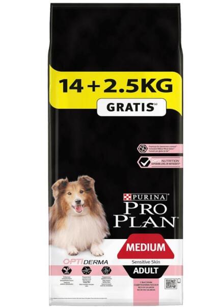 Pro Plan Medium Adult Somonlu Yetişkin Köpek Maması 14+2.5 Kg - Pro Plan
