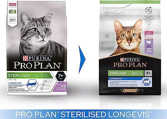 Pro Plan Sterilised Senior +7 Hindili Yaşlı Kedi Maması 3 Kg - 3