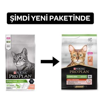 Pro Plan Sterilised Somonlu Kısırlaştırılmış Kedi Maması 1.5 Kg - 3