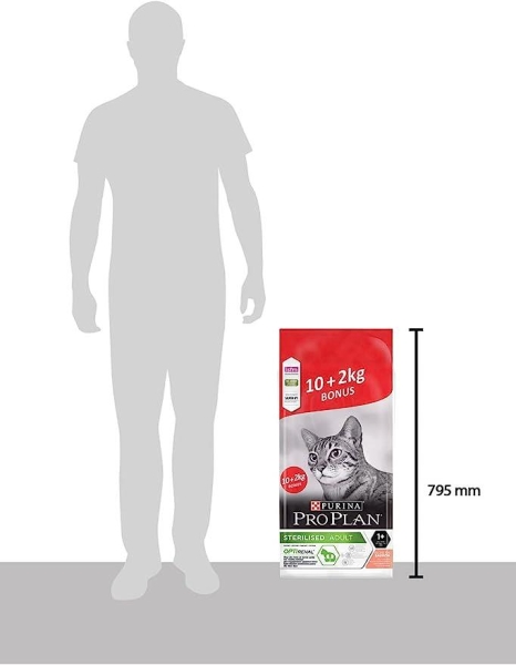 Pro Plan Sterilised Somonlu Kısırlaştırılmış Kedi Maması 10+2 Kg - 2