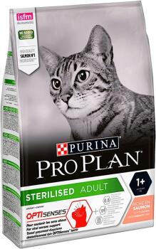 Pro Plan Sterilised Somonlu Kısırlaştırılmış Kedi Maması 3 Kg - 1