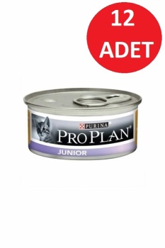Pro Plan Tavuklu Yavru Kedi Yaş Maması 85 Gr 12 Li - 1