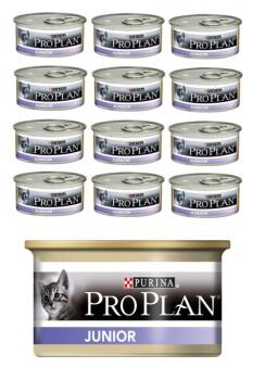 Pro Plan Tavuklu Yavru Kedi Yaş Maması 85 Gr 12 Li - 2