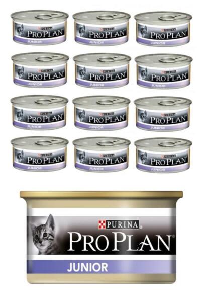 Pro Plan Tavuklu Yavru Kedi Yaş Maması 85 Gr 12 Li - 2