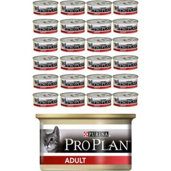 Pro Plan Tavuklu Yetişkin Kedi Yaş Maması 85 Gr x 24 Adet - 4