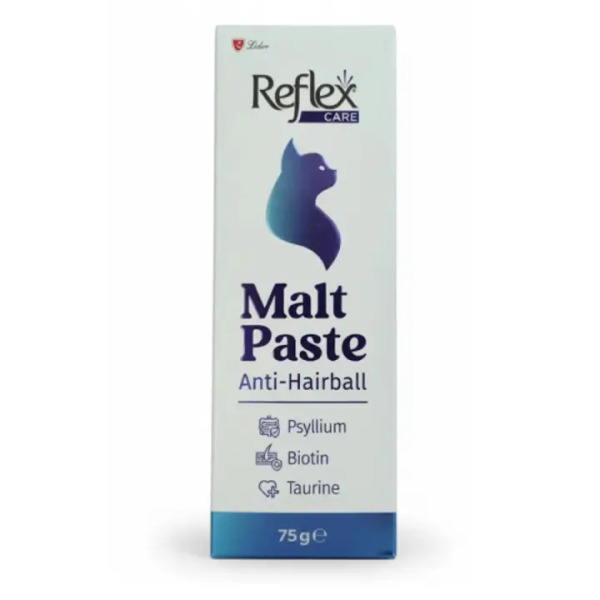 Reflex Malt Paste 75 Gr Kedi Tüy Yumağı Önlemeyi Destekleyen Malt Macunu - Reflex