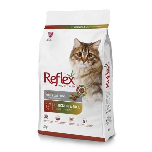 Reflex Multi Color Renkli Taneli Tavuklu Kuru Kedi Maması 2 Kg - Reflex