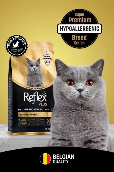 Reflex Plus British Shorthair Yetişkin Kedi Maması 1,5 KG - 2