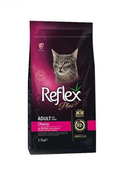 Reflex Plus Choosy Somonlu Kedi Maması 1,5 Kg - Reflex