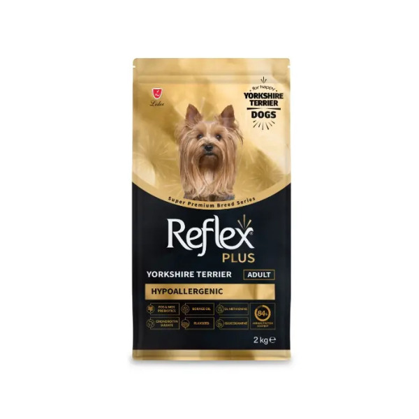 Reflex Plus Hipoalerjenik Yorkshire Terrier Yetişkin Köpek Maması 2kg - Reflex