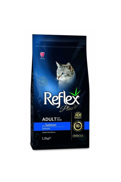 Reflex Plus Somonlu Yetişkin Kedi Maması 15 kg - 1