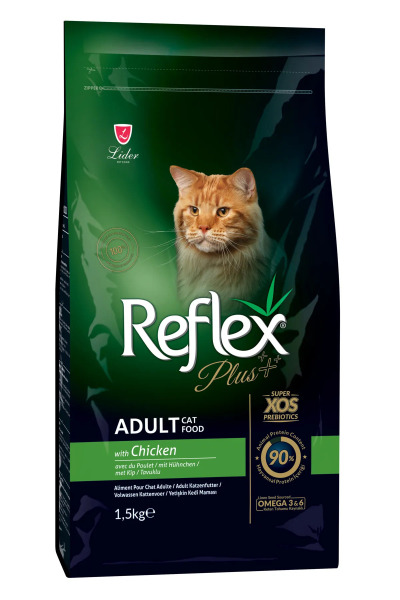 Reflex Plus Tavuklu Yetişkin Kedi Maması 1,5 KG - Reflex