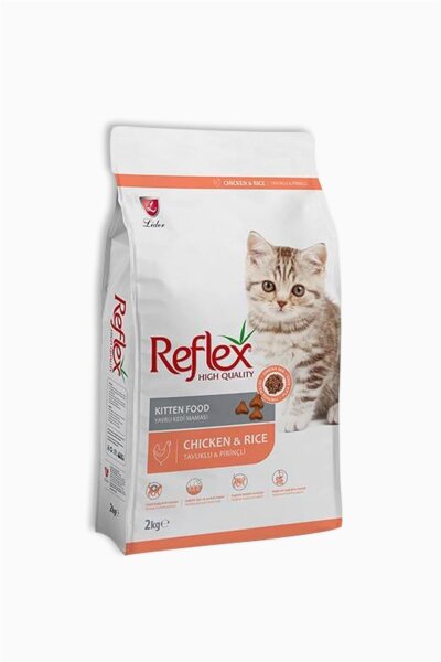 Reflex Tavuklu ve Pirinçli Yavru Kedi Maması 2 Kg - Reflex