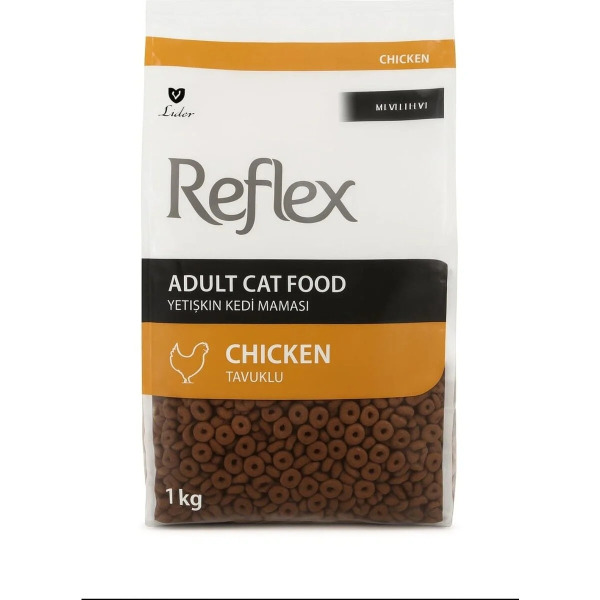 Reflex Tavuklu Yetişkin Kedi Maması 1 kg - Reflex