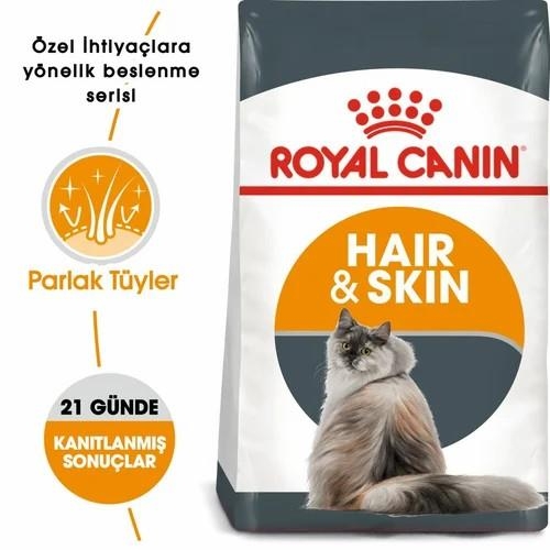 Royal Canin Hair Skin Hassas Tüylü Kedi Maması 2 Kg - 3