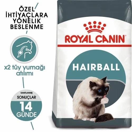 Royal Canin Hairball Tüy Yumağı Önleyici Yetişkin Kedi Maması 2 Kg - 3
