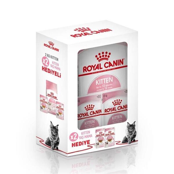 Royal Canin Kitten Hediyeli Kutu Yavru Kedi Maması 2 Kg - Royal Canin