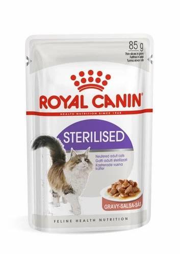 Royal Canin Sterilised Gravy Kısırlaştırılmış Kedi Yaş Maması 85 Gr 12 Li - 1
