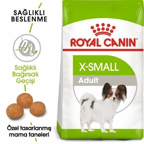 Royal Canin X Small Adult Küçük Irk Yetişkin Köpek Maması 1.5 Kg - 3