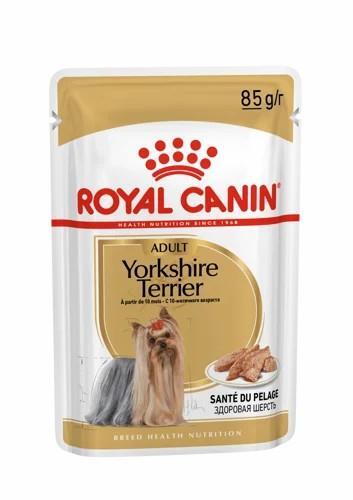 Royal Canin Yorkshire Terrier Yetişkin Köpek Yaş Maması 85 Gr 12 Li - Royal Canin