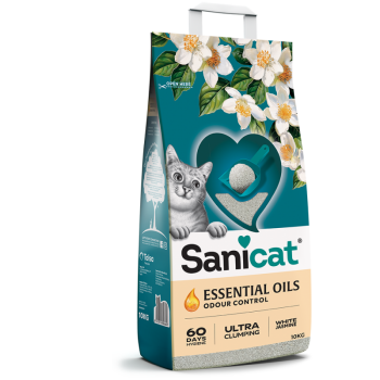 Sanicat Essential Oils Yasemin Kokulu Kedi Kumu 10 Kg - 1